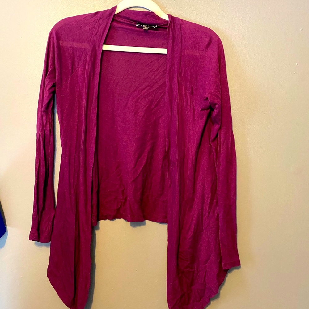 Express open sweater